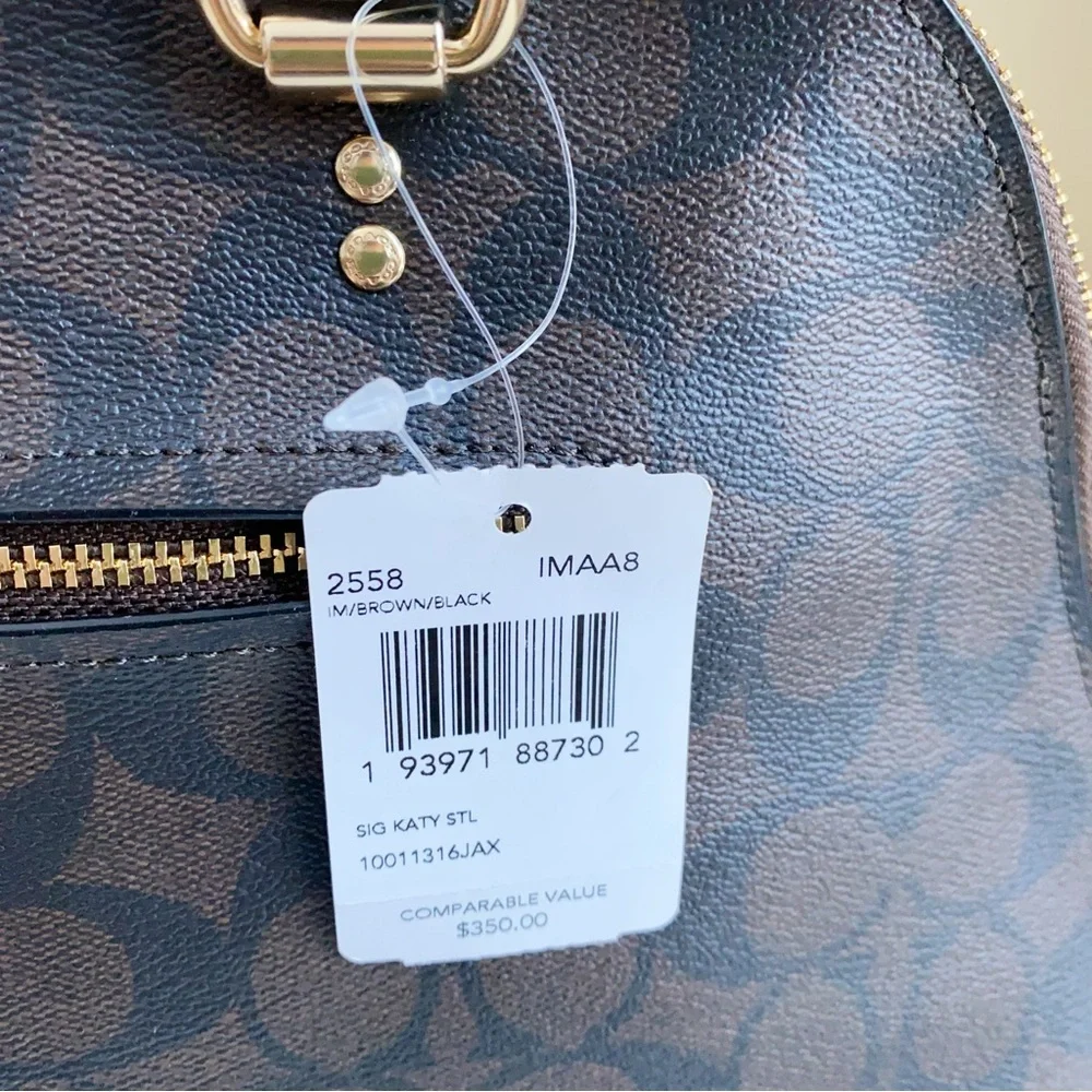 Coach Katy Satchel in signature - Picture 4 of 7